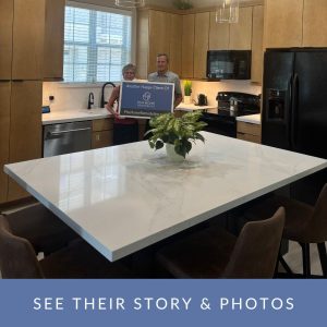 Client Holding Phoenix Home Remodeling Banner 20