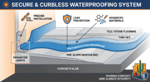 Curbless Shower Design Outcomes in Phoenix Quantifying Safety Satisfaction and Performance 2026 Curbless Shower Design Outcomes in Phoenix Quantifying Safety Satisfaction and Performance 2026