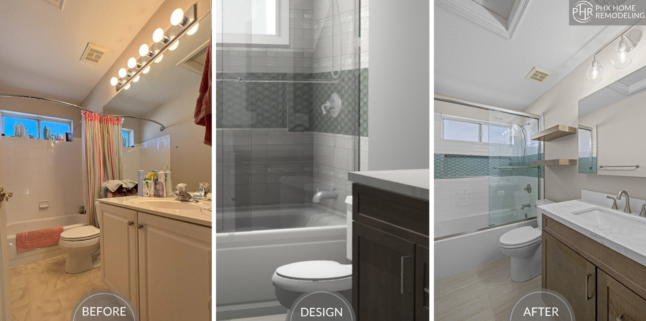 Garth And Stephanie's Outdated Guest Bathroom Reno Before And After Phoenix Garth And Stephanie's Outdated Guest Bathroom Reno Before And After Phoenix