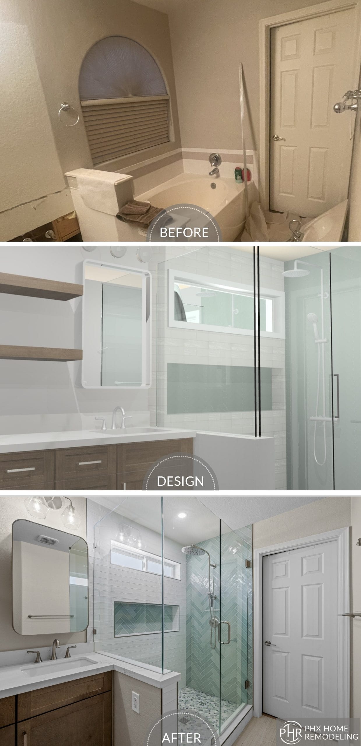 Garth And Stephanie's Wonderful Master's Bathroom Remodel Before &Amp; After Photo Garth And Stephanie's Wonderful Master's Bathroom Remodel Before &Amp; After Photo