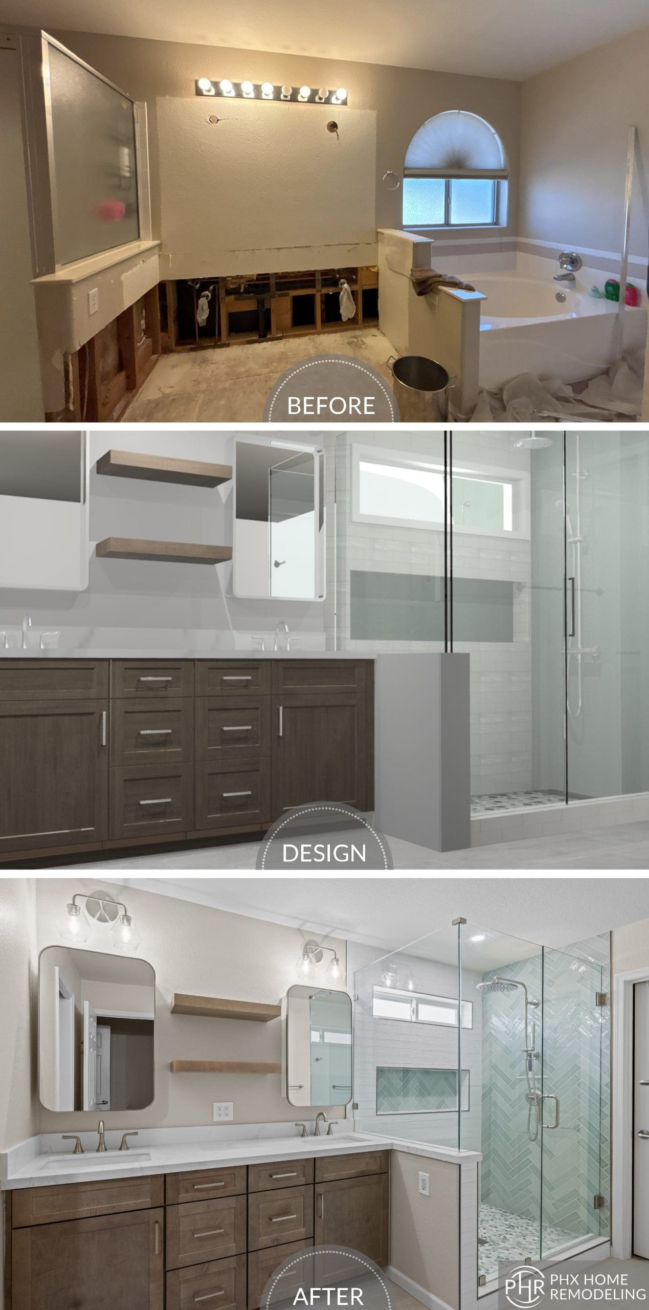 Garth And Stephanie's Wonderful Master's Bathroom Remodel Before And After Photo Garth And Stephanie's Wonderful Master's Bathroom Remodel Before And After Photo