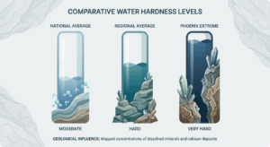 Hard Water Impact on Bathrooms and Kitchens Phoenix Arizona Hard Water Impact on Bathrooms and Kitchens Phoenix Arizona