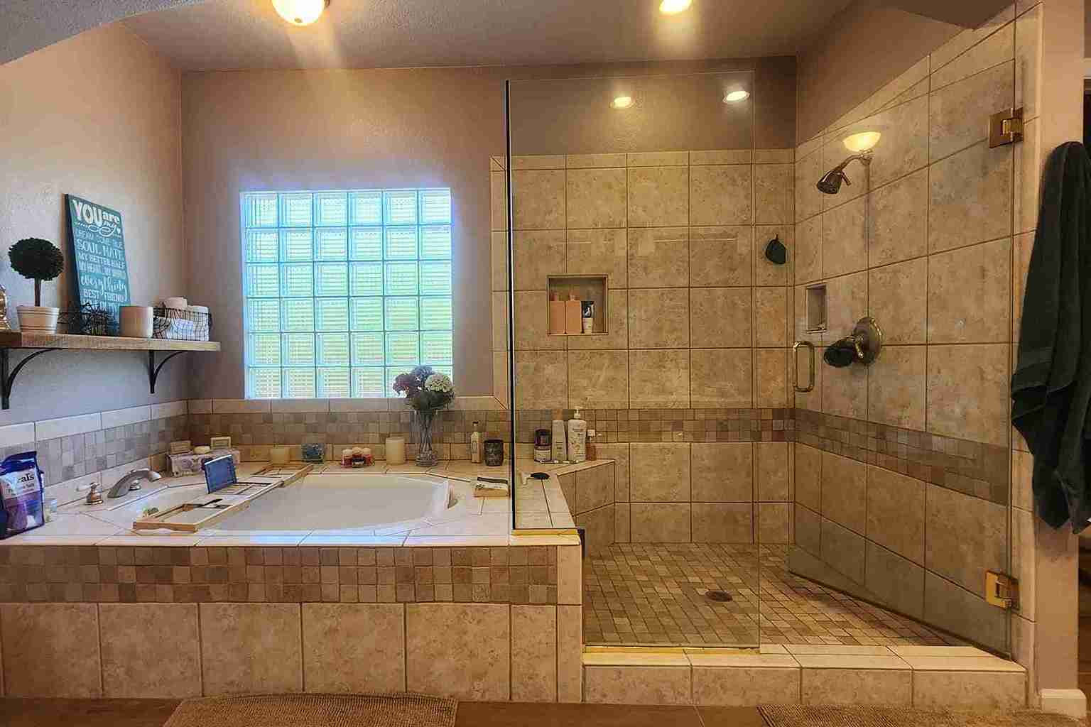 Kate Steve shower remodel before photos 2