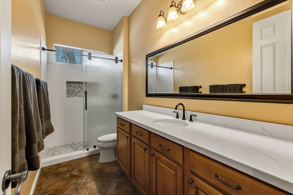 Maria Pauls Guest Bathroom Revamp In Chandler Maria & Paul's Guest Bathroom Revamp In Chandler