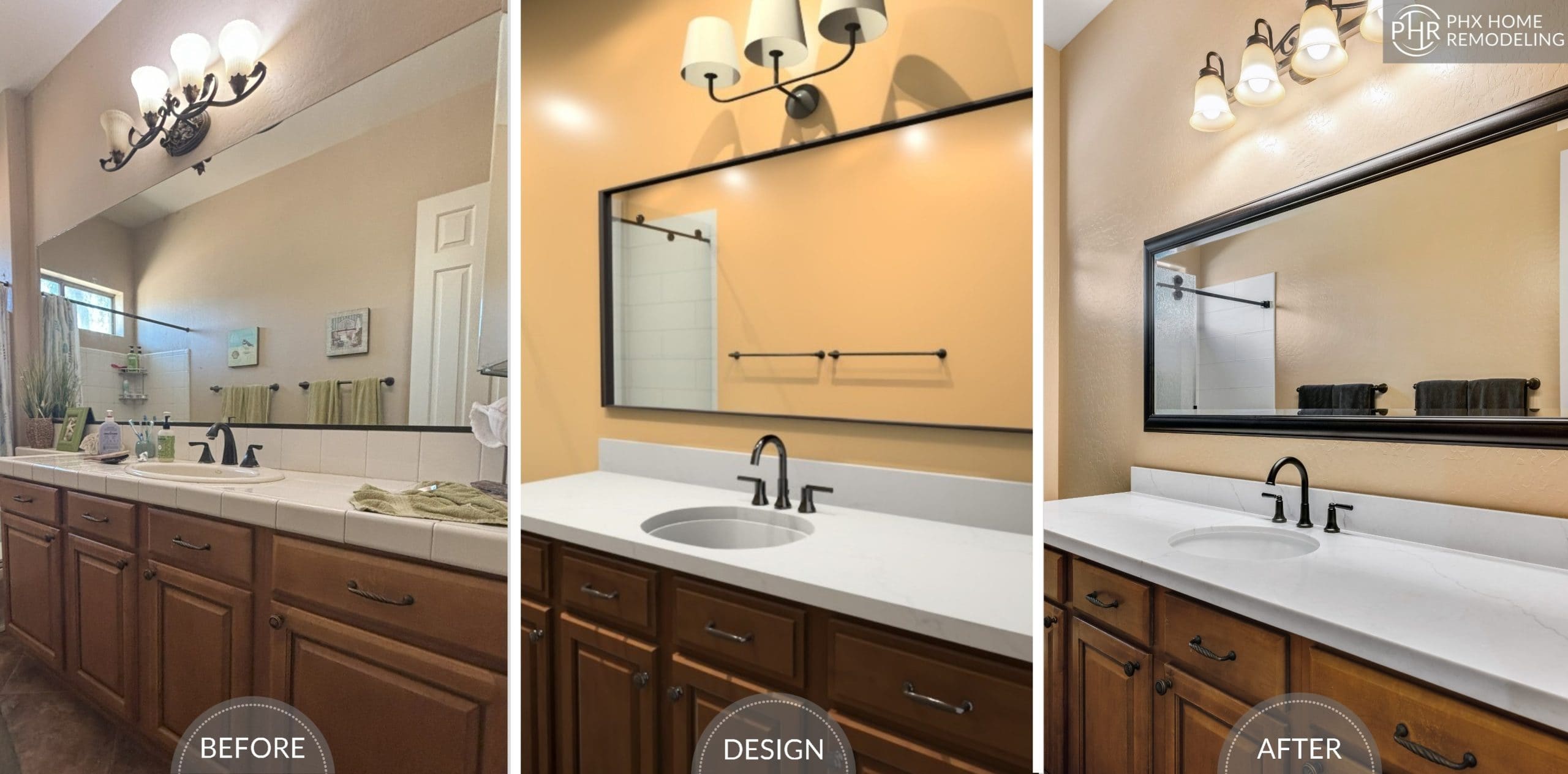 Maria's fabulous guest remodel before and after photo Maria's fabulous guest remodel before and after photo