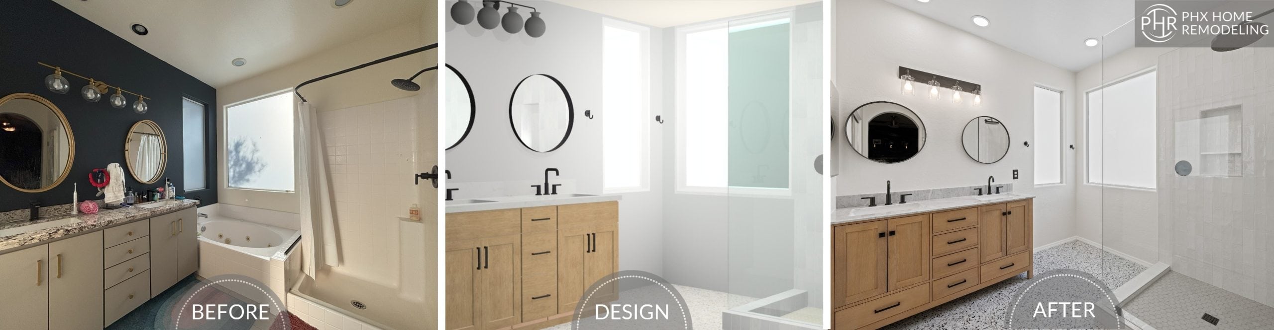 Marissa's outdated master bathroom remodeling Gilbert Marissa's outdated master bathroom remodeling Gilbert
