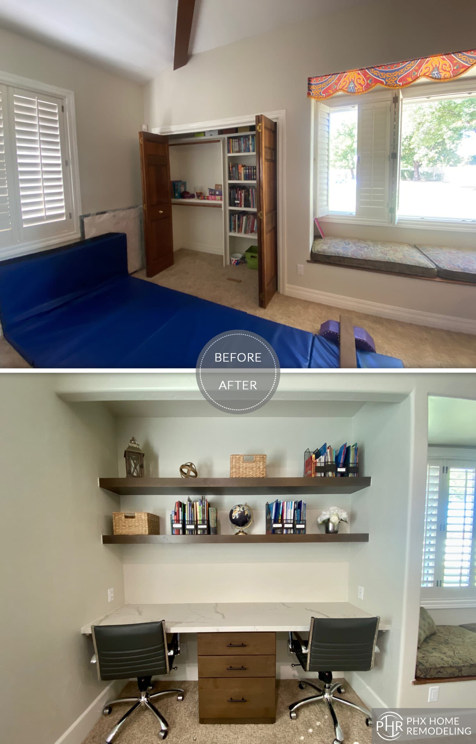 Master Bedroom Remodeling Before After - General Contractor Services