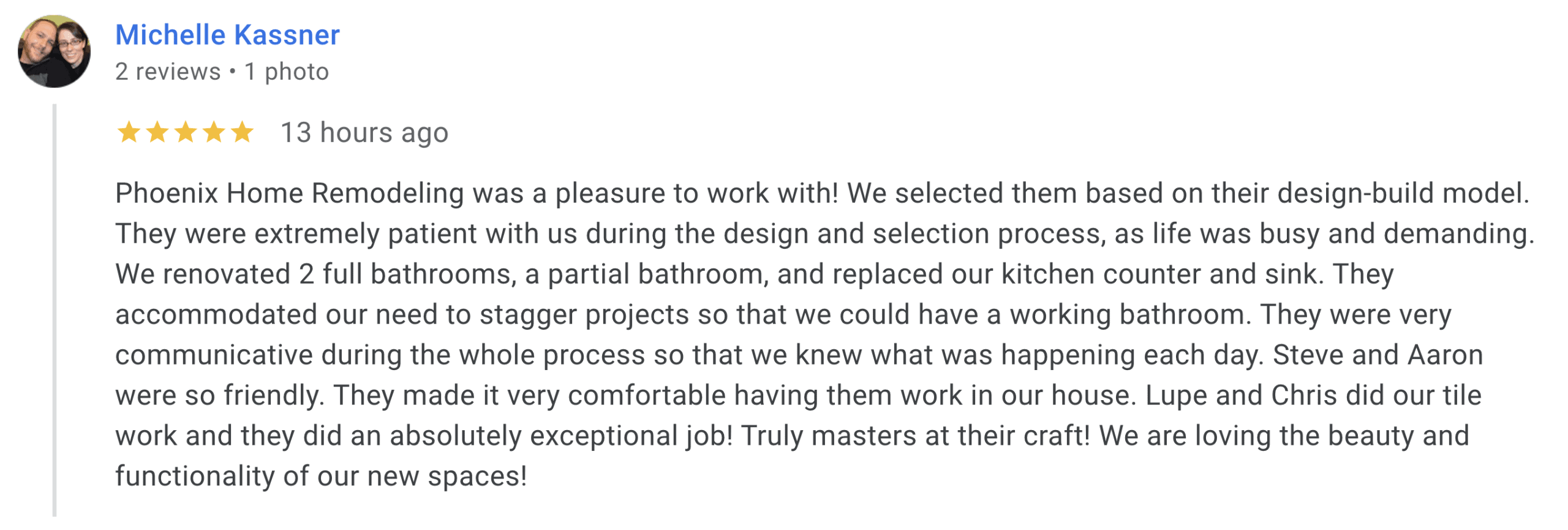 Michelle Kassner - Review - Home Remodel Michelle Kassner - Review - Home Remodel