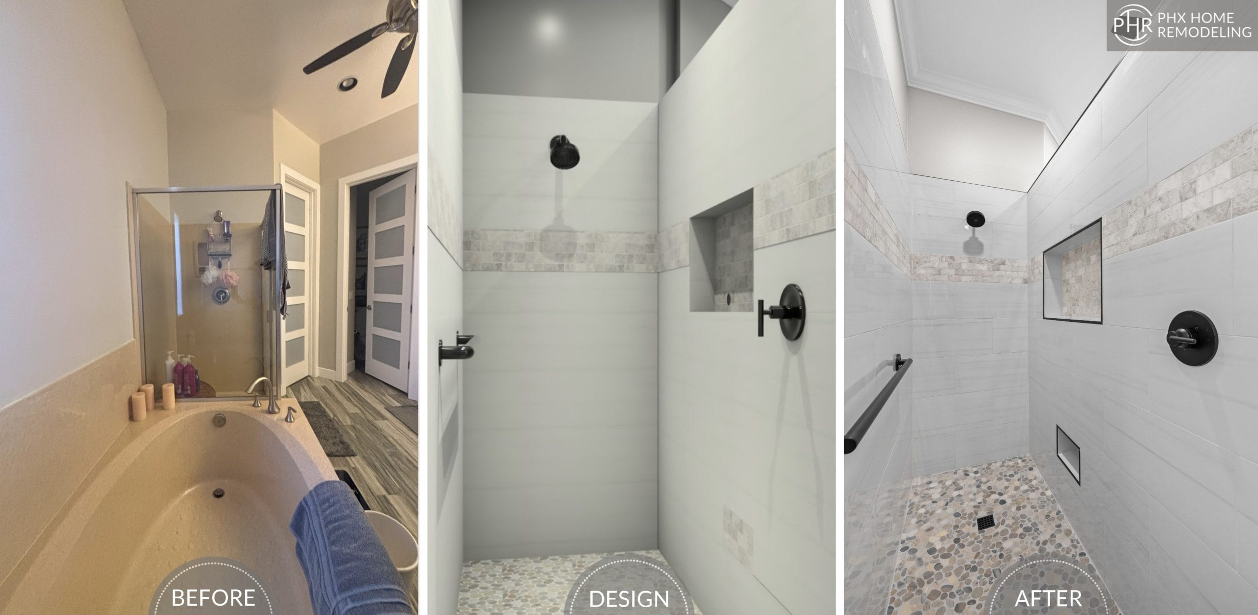 fabulous primary bathroom remodel before and after photo fabulous primary bathroom remodel before and after photo
