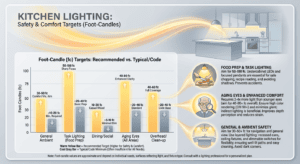 Optimizing Kitchen Bathroom Lighting Foot Candle Targets Color Temperature And Avoiding Common Pitfalls Optimizing Kitchen &Amp; Bathroom Lighting: Foot-Candle Targets, Color Temperature, And Avoiding Common Pitfalls