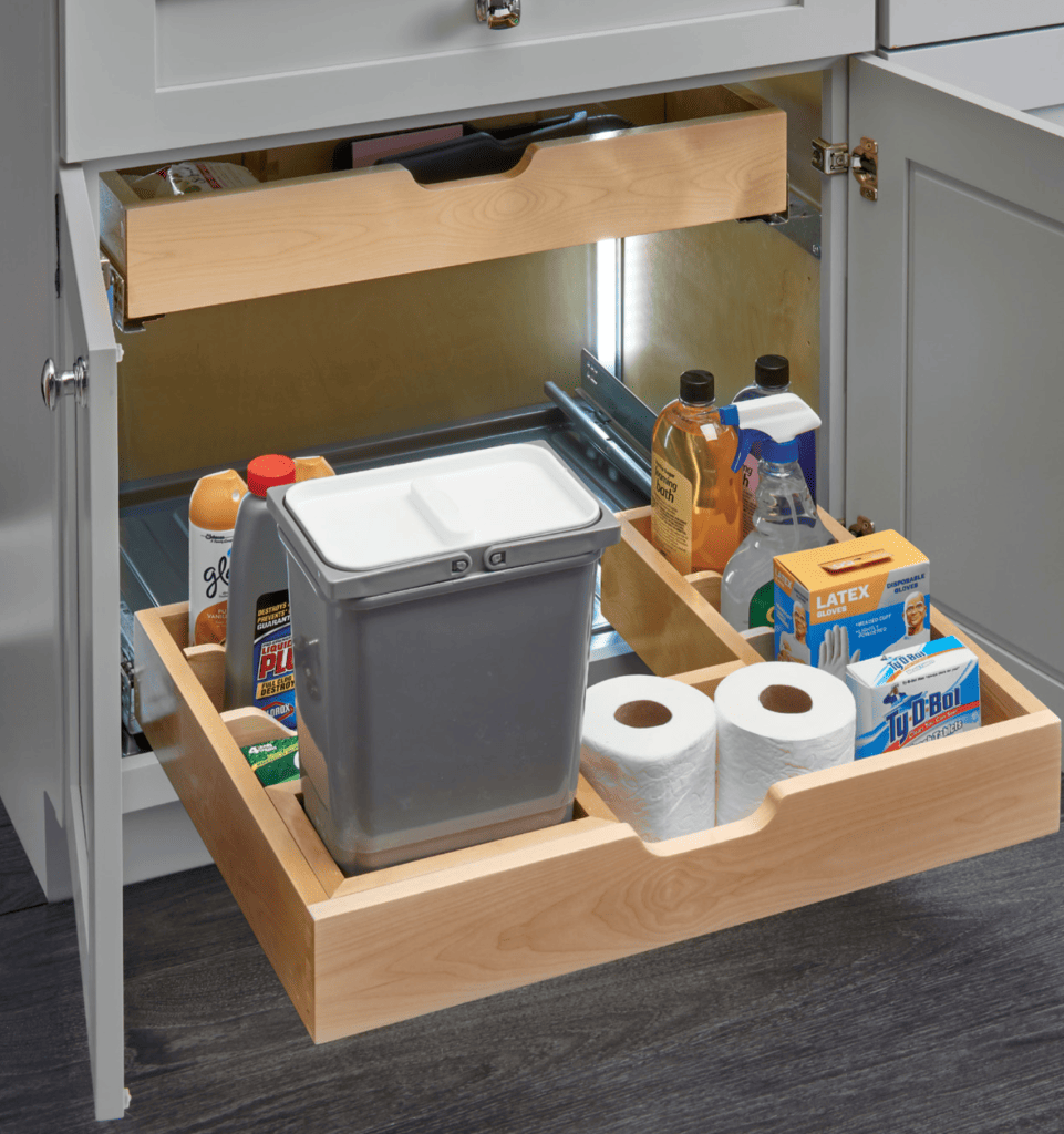 bathroom under sink storage