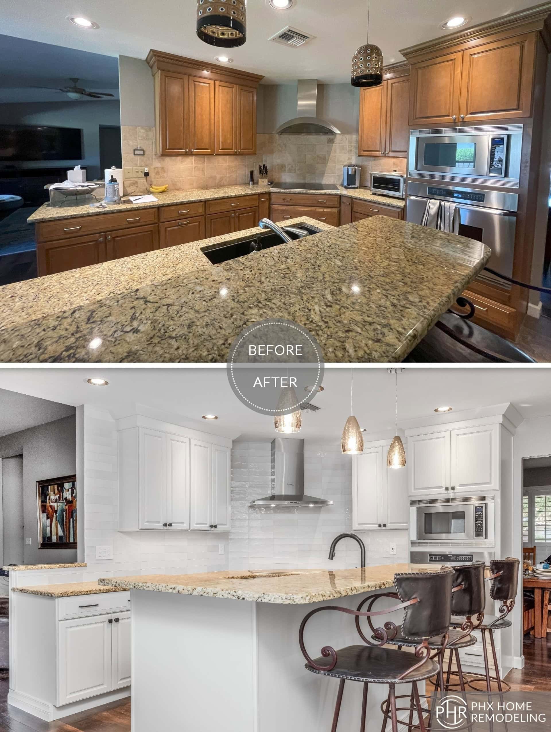 kitchen renovation happening before and after in tempe kitchen renovation happening before and after in tempe