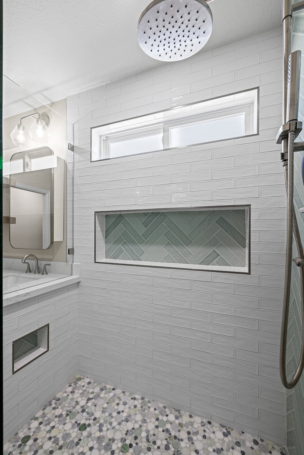 Shower Wall And Niche Remodel Shower Wall And Niche Remodel